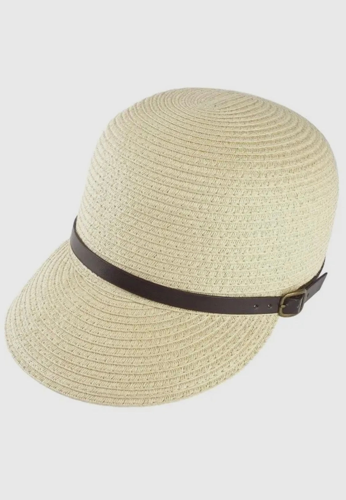 Amour Natural Straw Riding Cap