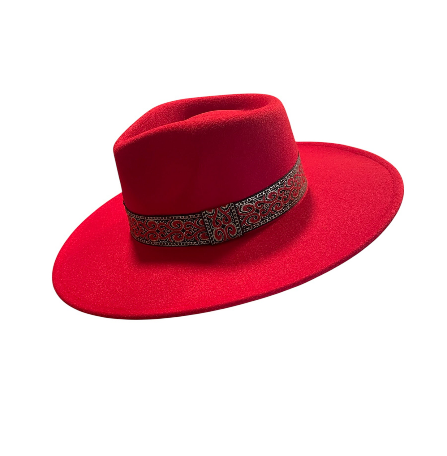 Amour Red Rancher with Gold, Black and Red Band