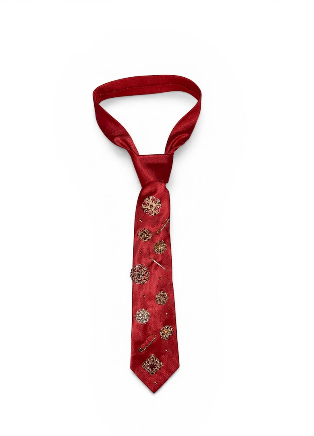 Amour Red Tie