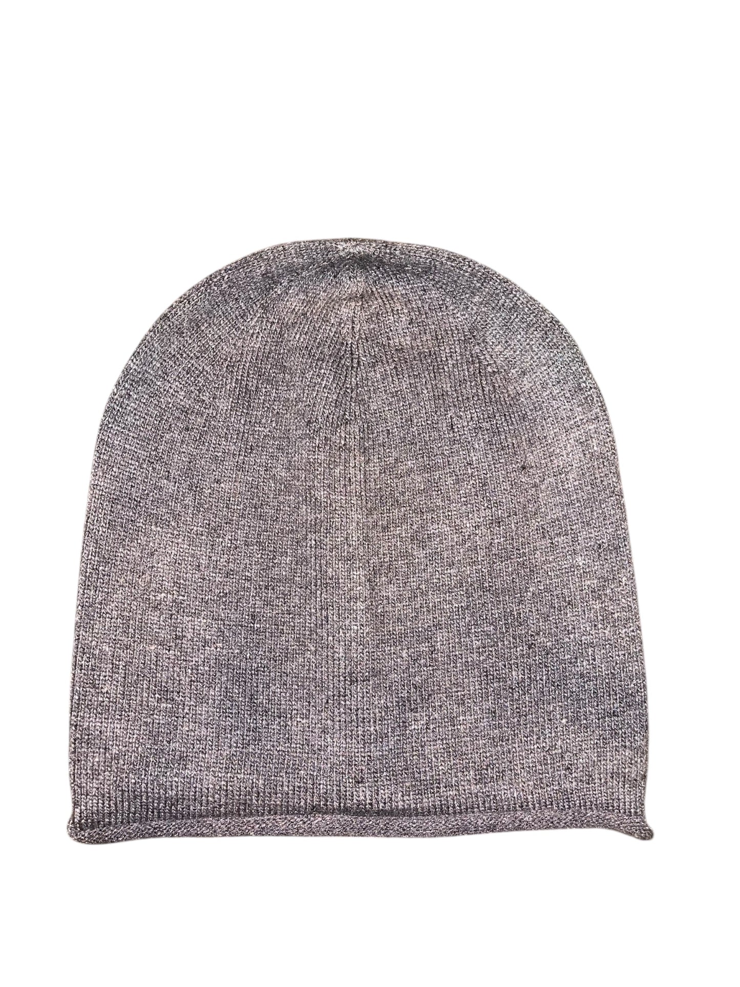 Amour Dark Gray Cashmere Beanie