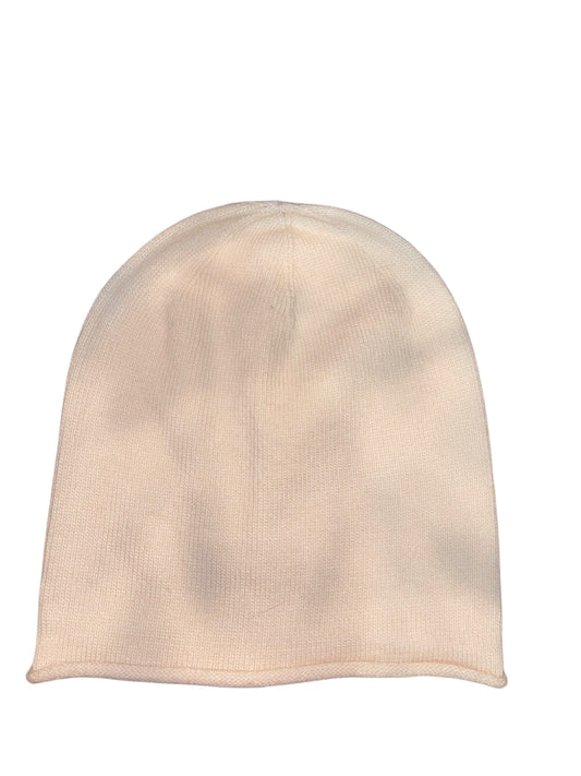 Amour Beige Cashmere Beanie