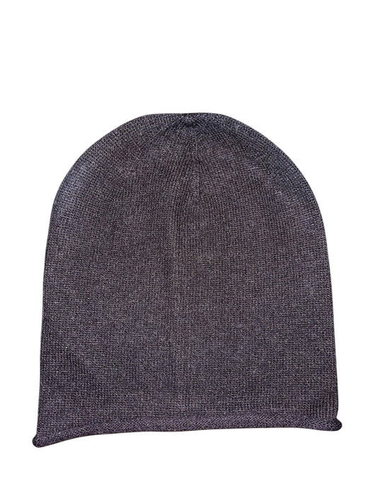 Amour Black Cashmere Beanie