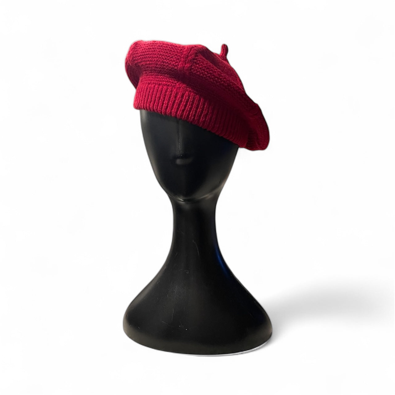 Amour Wine Knitted Beret