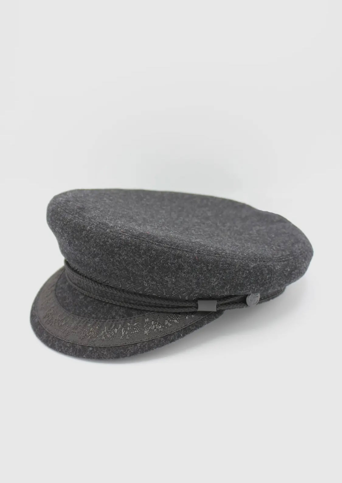 Amour Grey Sailor Wool Cap