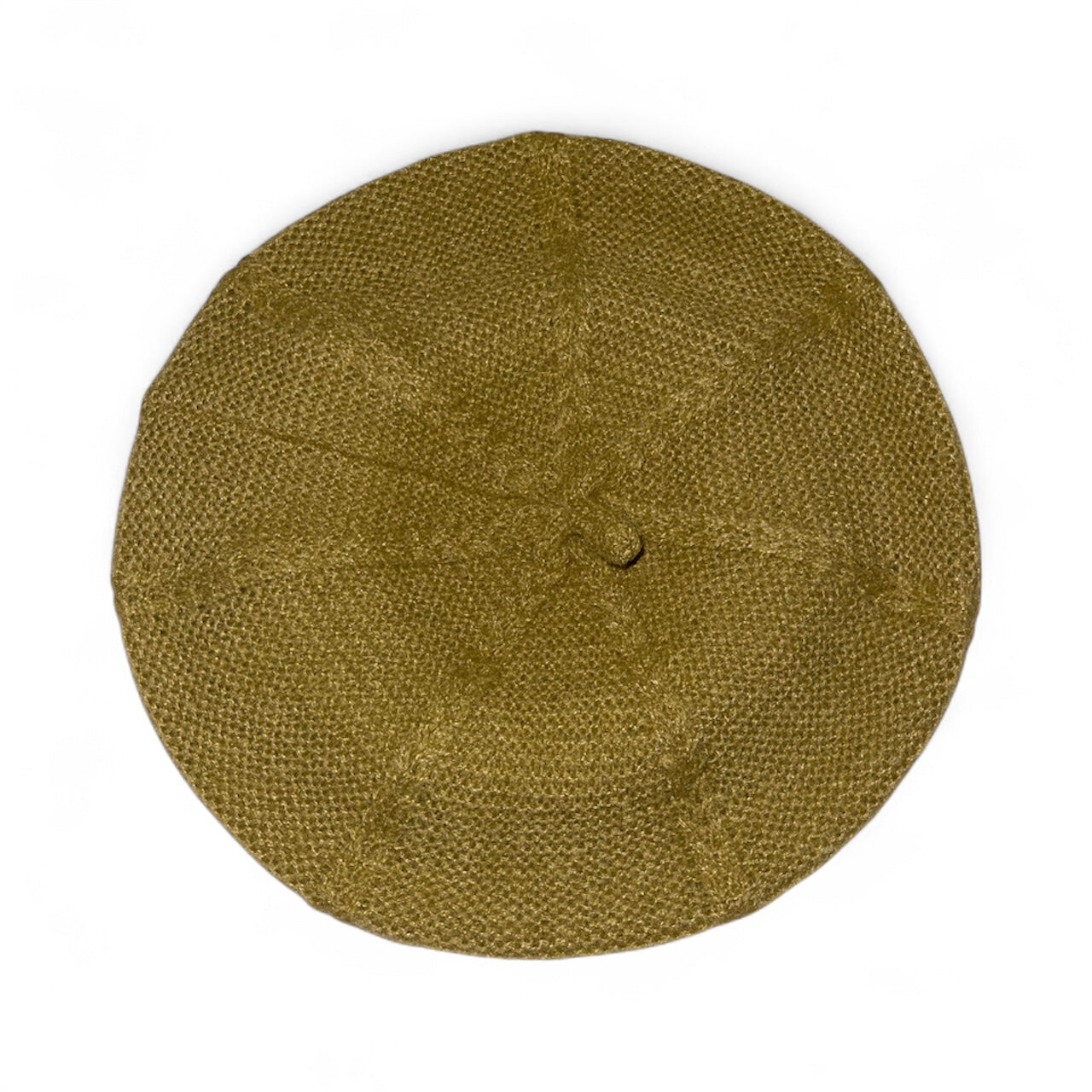 Amour Green Knitted Beret