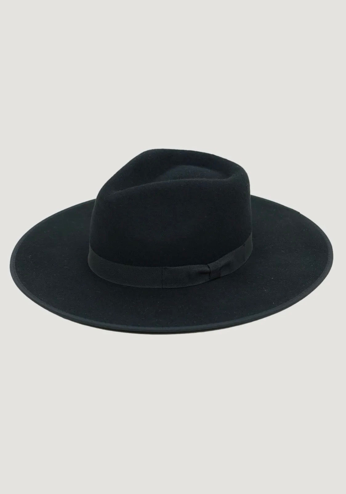 Amour Black Rancher with Black Ribbon