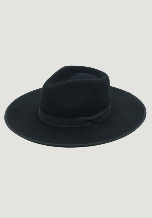 Amour Black Rancher with Black Ribbon