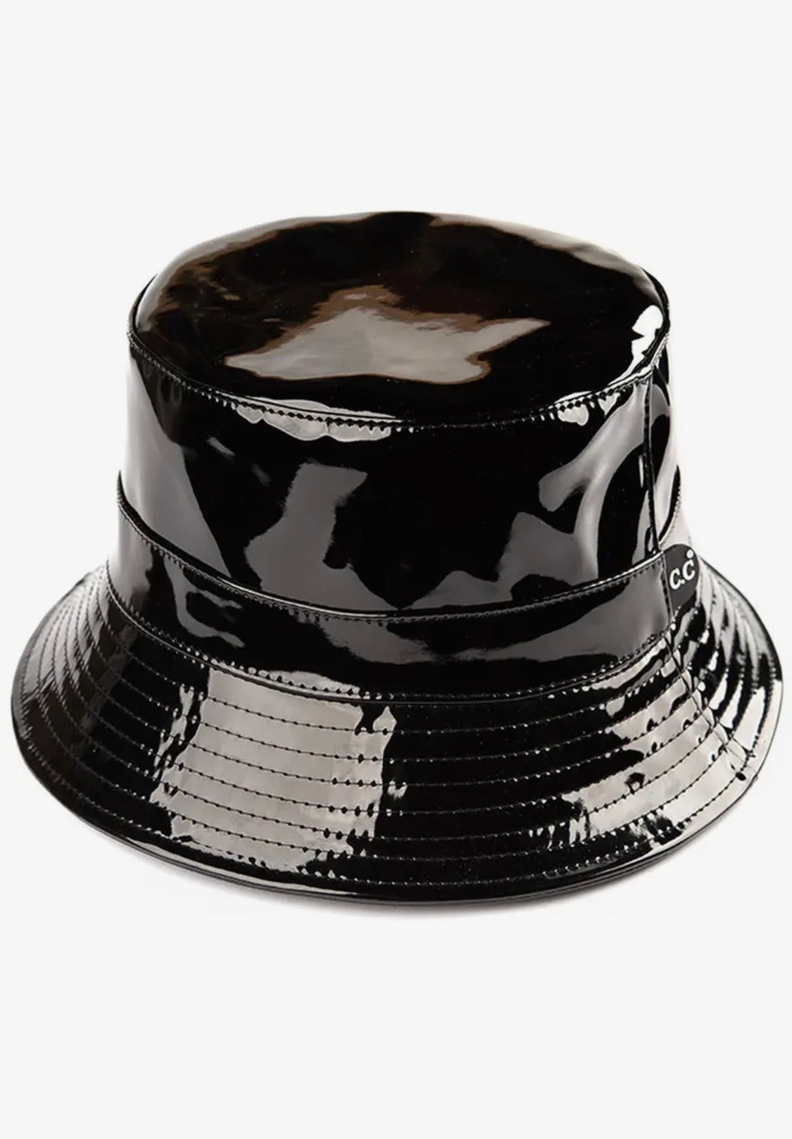 Amour Black Shiny Rain Bucket