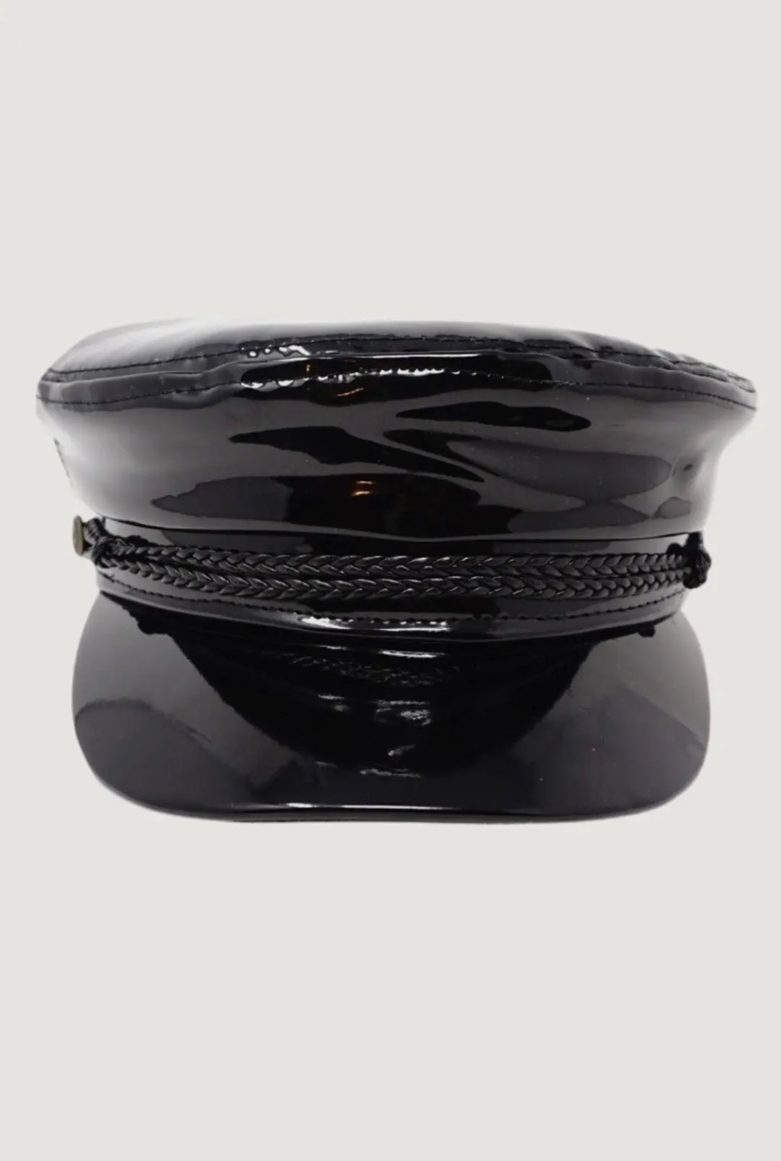 Amour Patent Leather Fisherman Cap