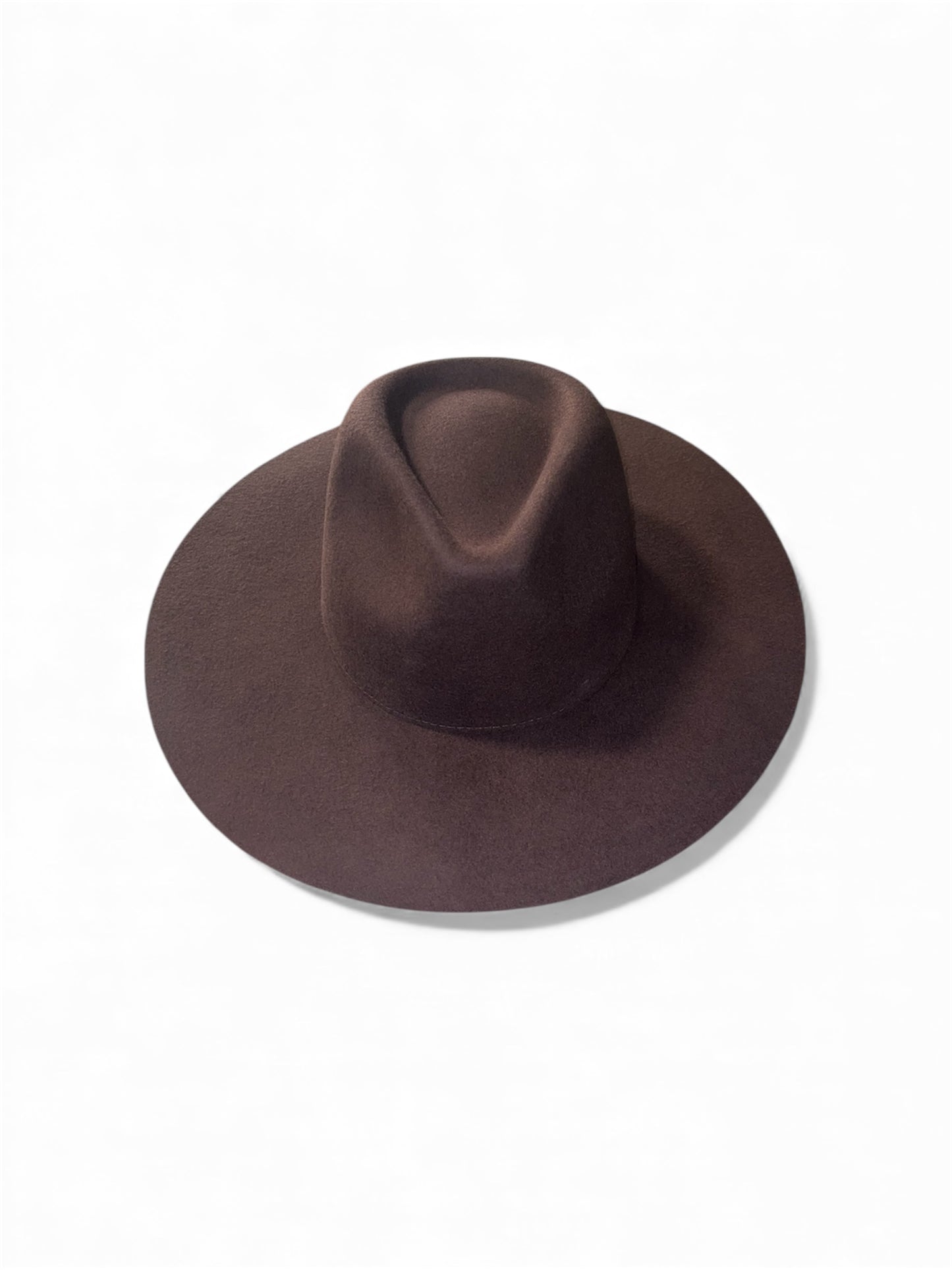 Amour Brown Teardrop Panama Lid