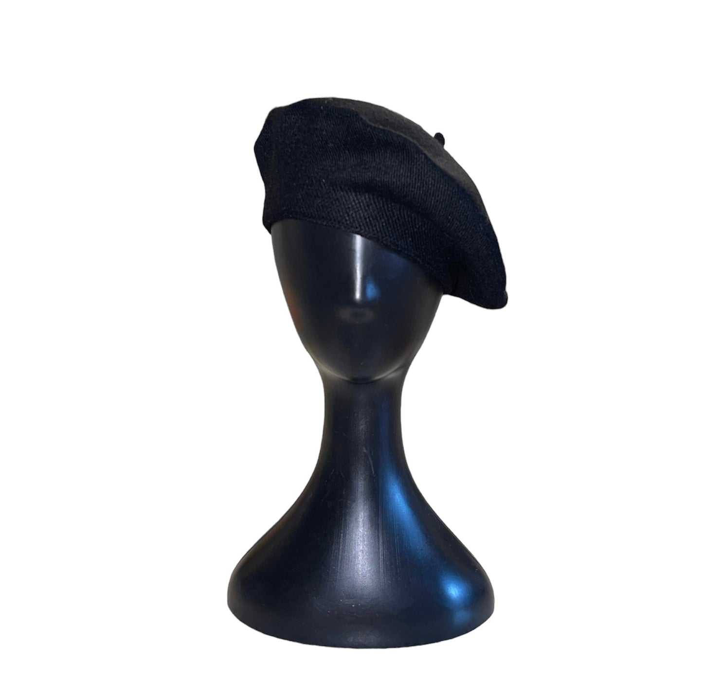 Amour Black Cashmere Beret