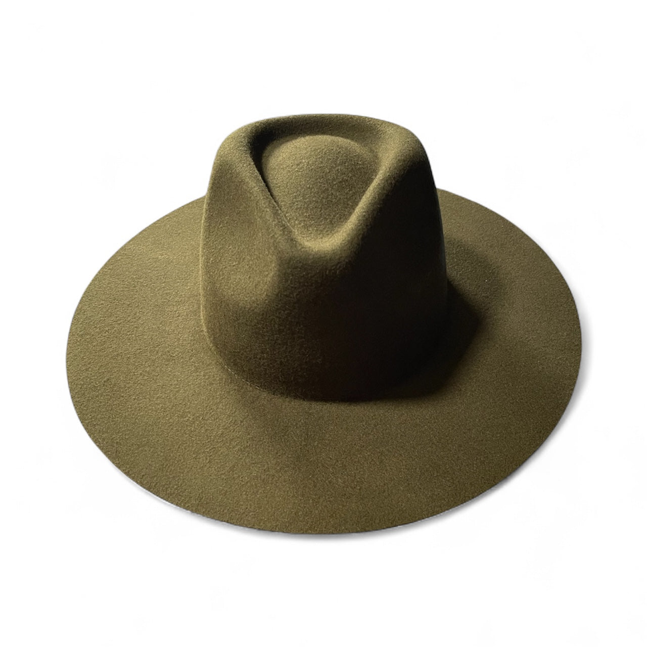Amour Olive Teardrop Panama Lid