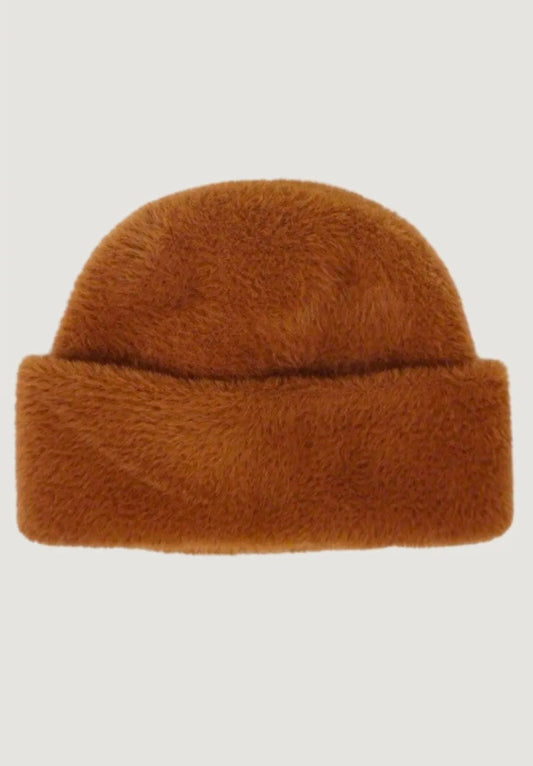 Amour Sienna Faux Fur Cuffed Unisex Beanie