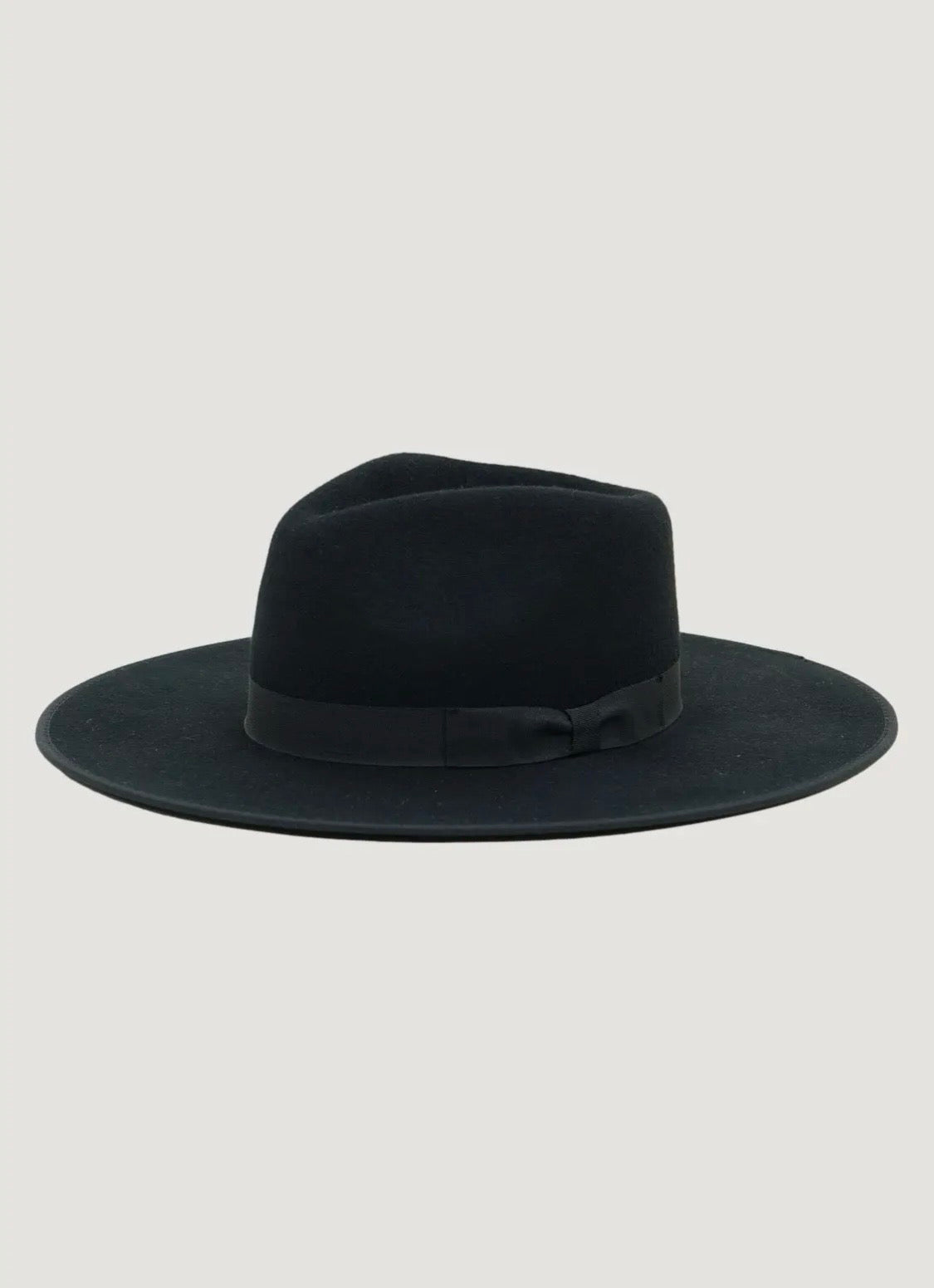 Amour Black Rancher with Black Ribbon