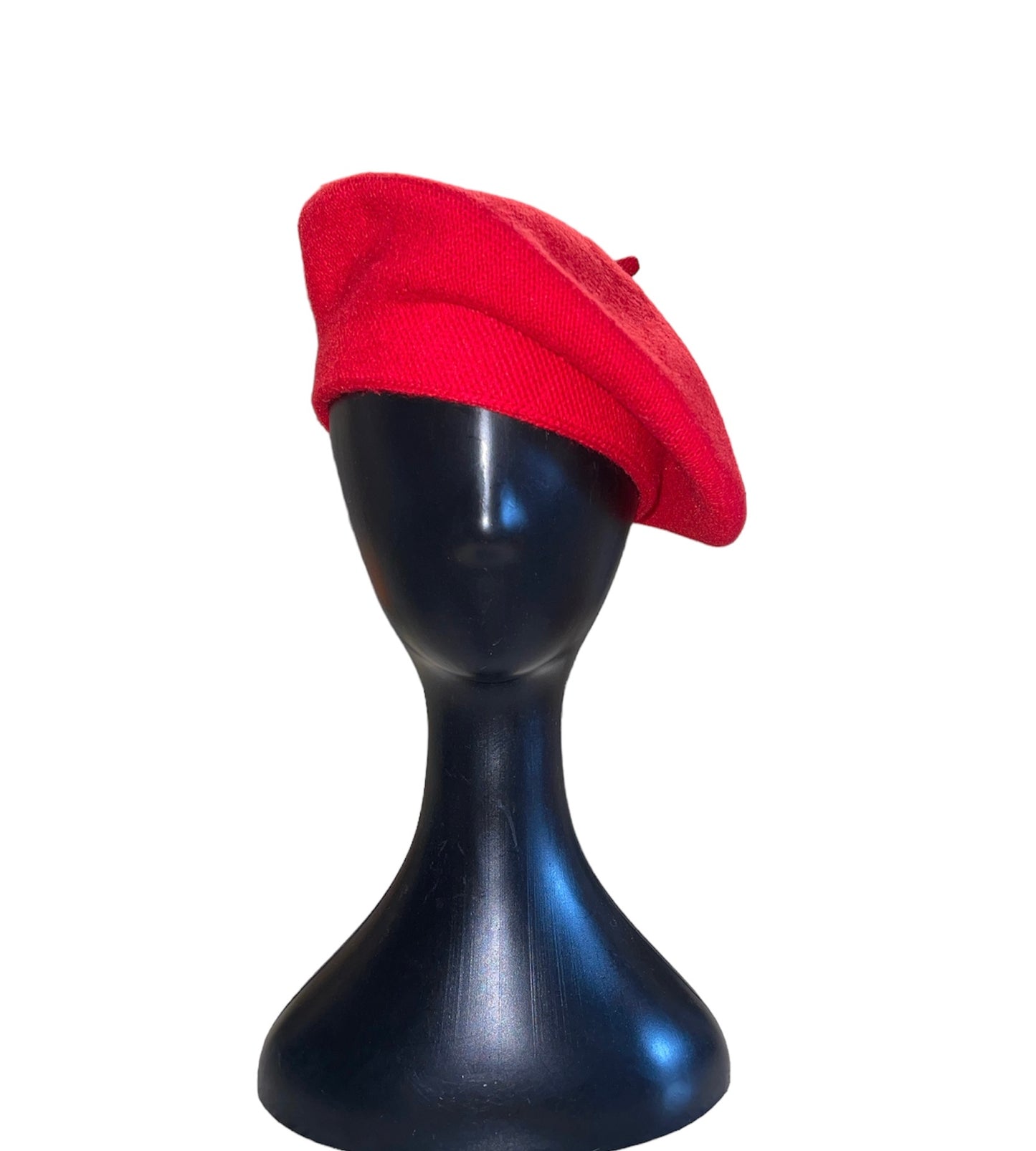 Amour Red Cashmere Beret