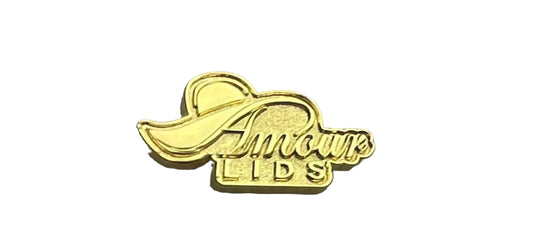 Amour Gold Plated Lid Pins