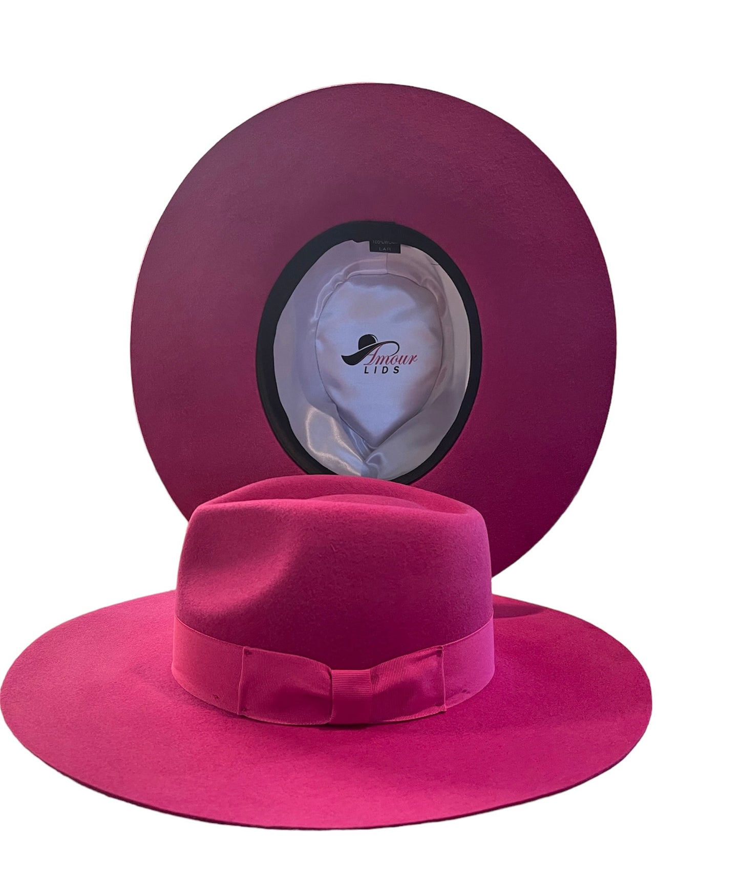 Amour Fuchsia Fierce Rancher with Fuchsia Ribbon